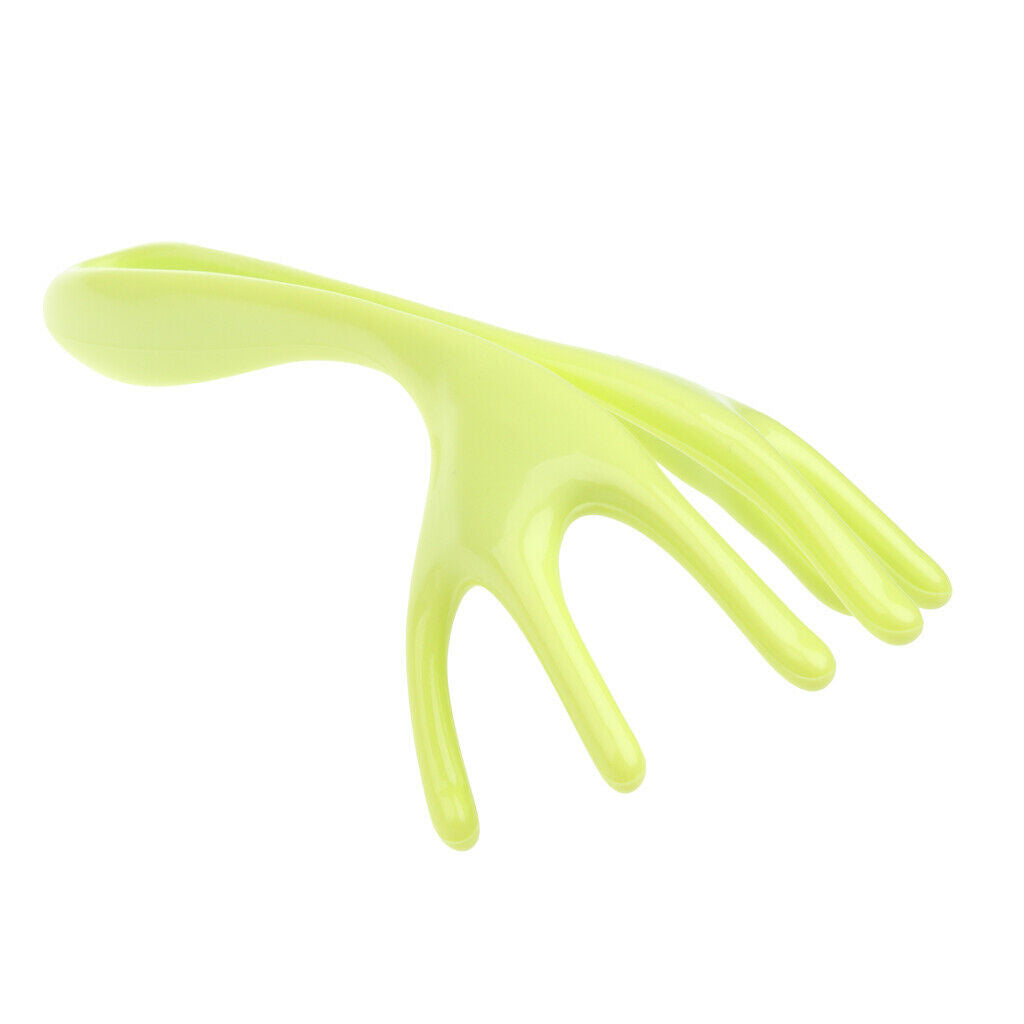 Plastic Hand Held Head Massager Scalp SPA Scratcher Relaxation