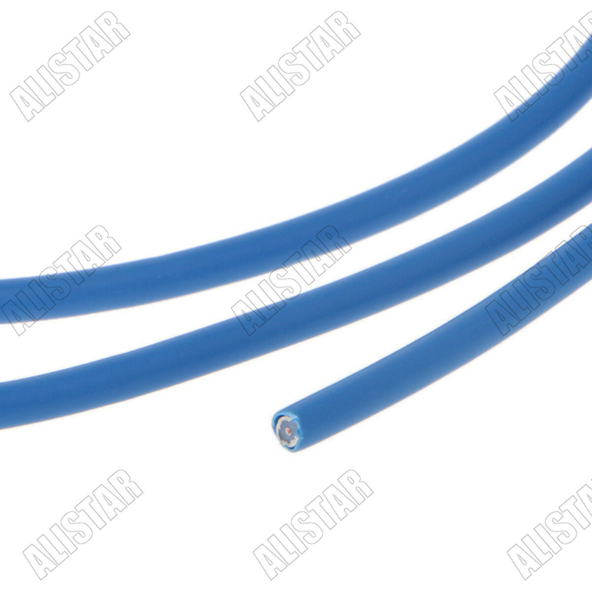 10Ft RF Semi-Flexible Coax Coaxial Cable .141'' RG402 Blue Jacket Protector New