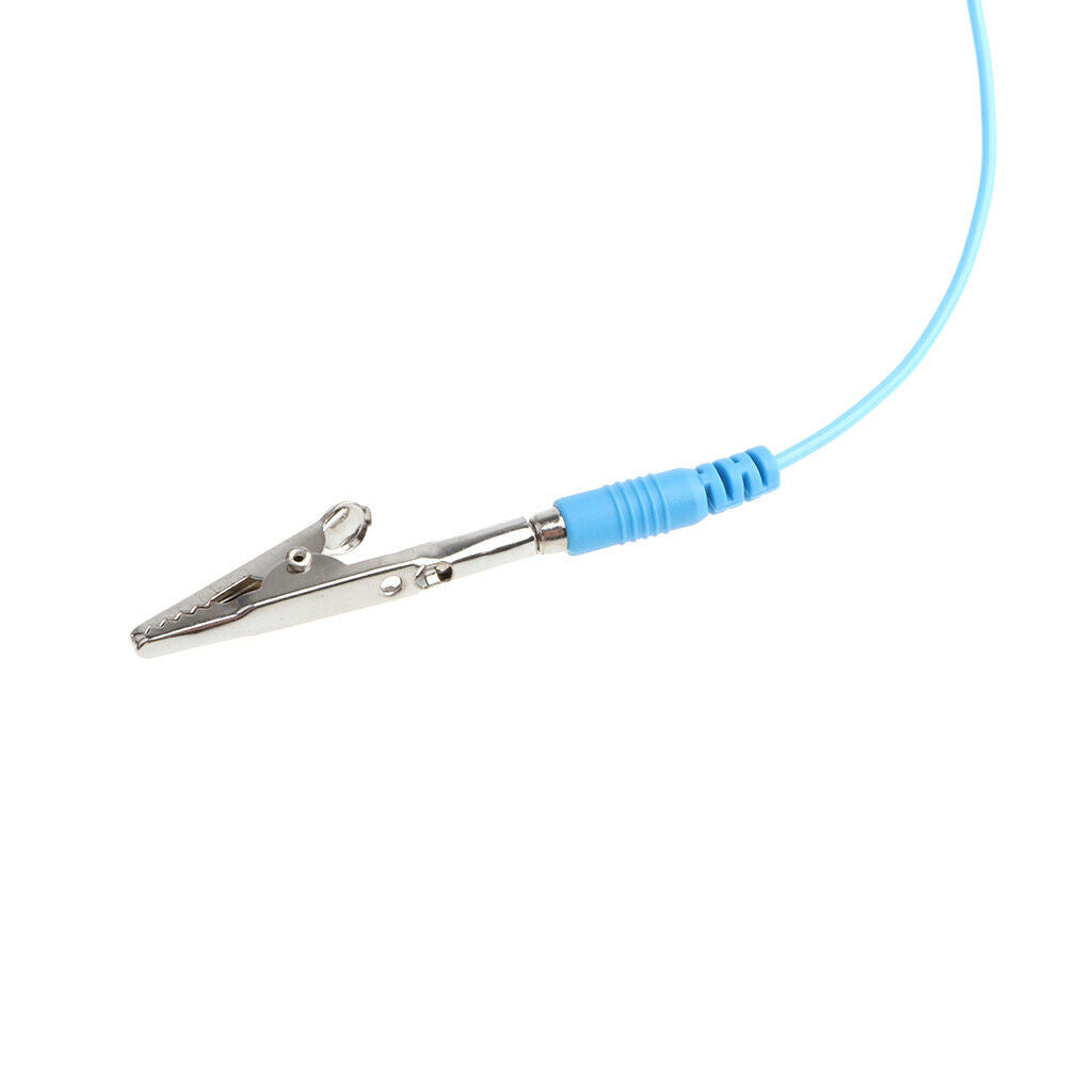 Anti-Static Wrist Strap Band Equipped with Grounding Wire and Alligator Clip