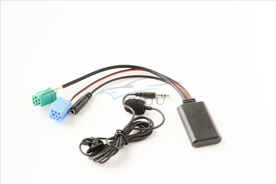 Bluetooth 5.0 Car Microphone Hands-Free MINI ISO Plug Adapter For Renault 05-11