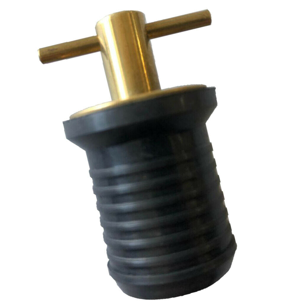 Twist Drain Plug Marine Copper Water Plug Anti-knock Handle Plug For Boat