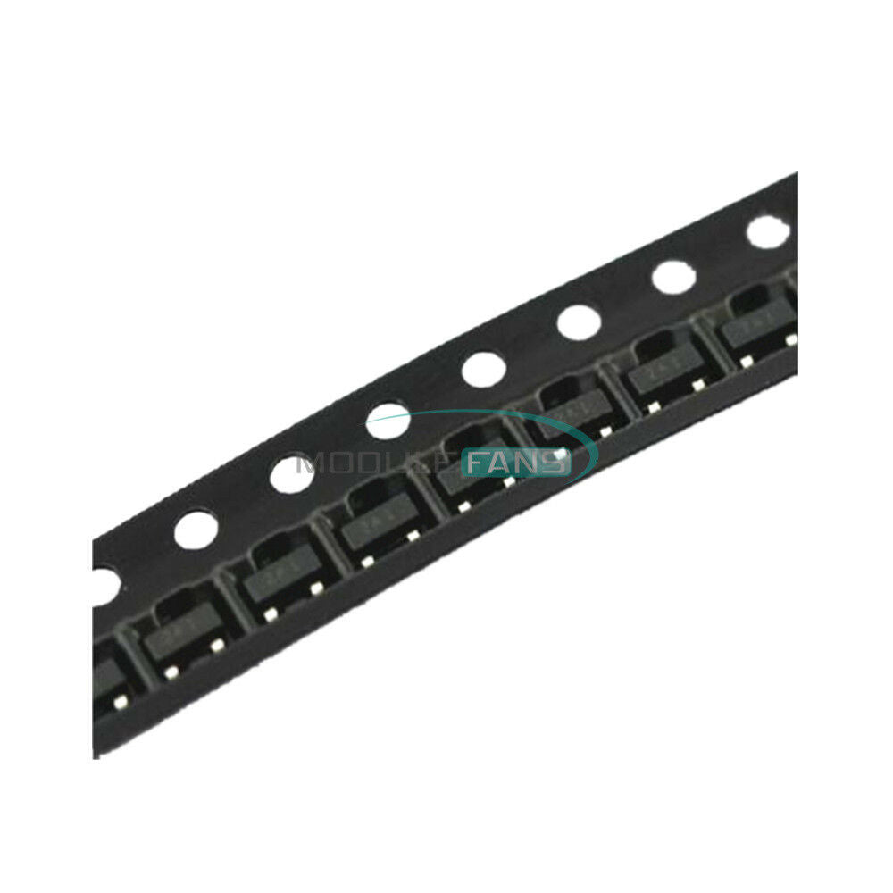 50pcs  MMBT3906/200mA 2N3906 SOT-23 PNP Transistor M