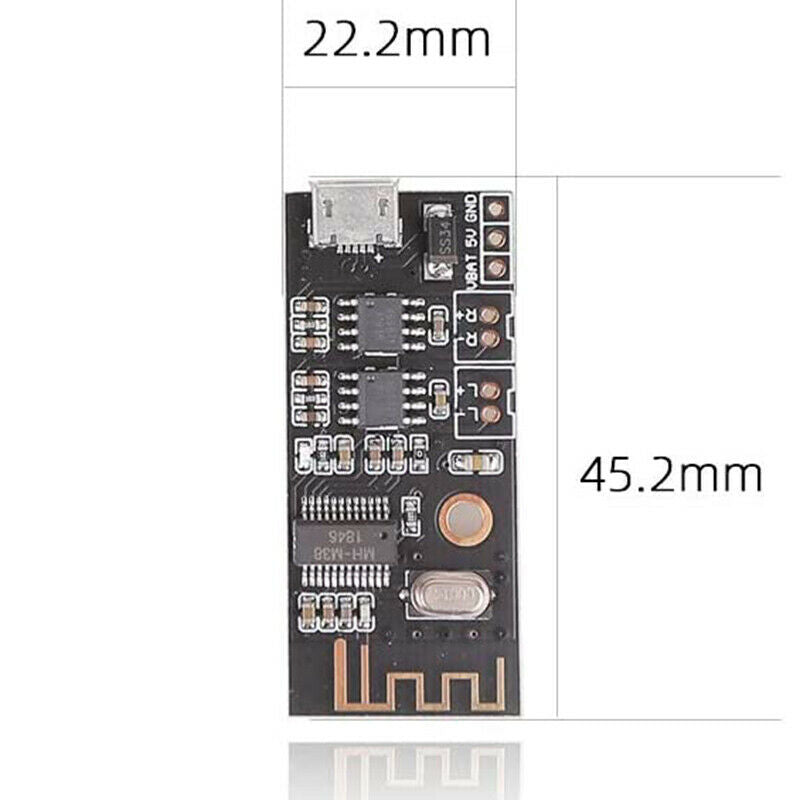 Bluetooth Amplifier Board, 5W +5W Output Power, DC 3.7V-4.2V/5V Mini BluetoothL6