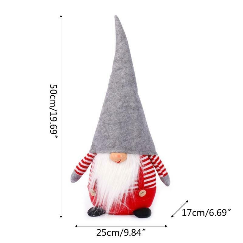 Handmade Swedish Gnome Plush Christmas Santa Home Decoration Naughty Plush Elf