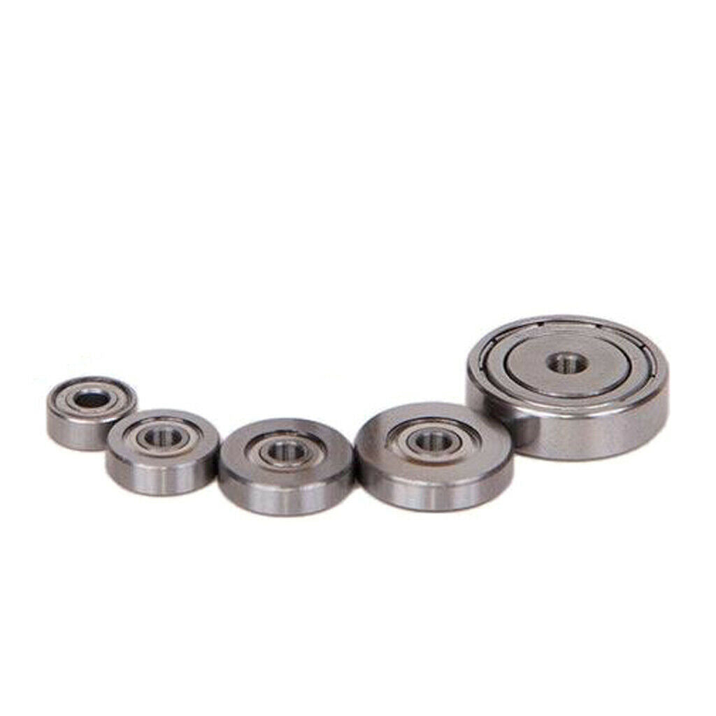 1/4 Inch Multi Rabbet Carbide Router Bit Kit Rabbeting Bits Set Cut Tool