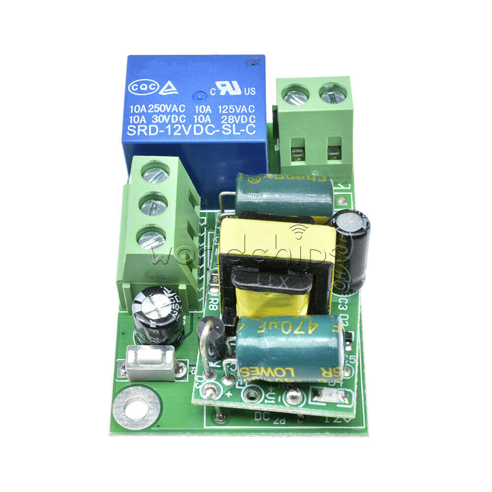 AC 220V Wifi Relay Switch Module Low Power Jog Mode Remote Control Smart Home