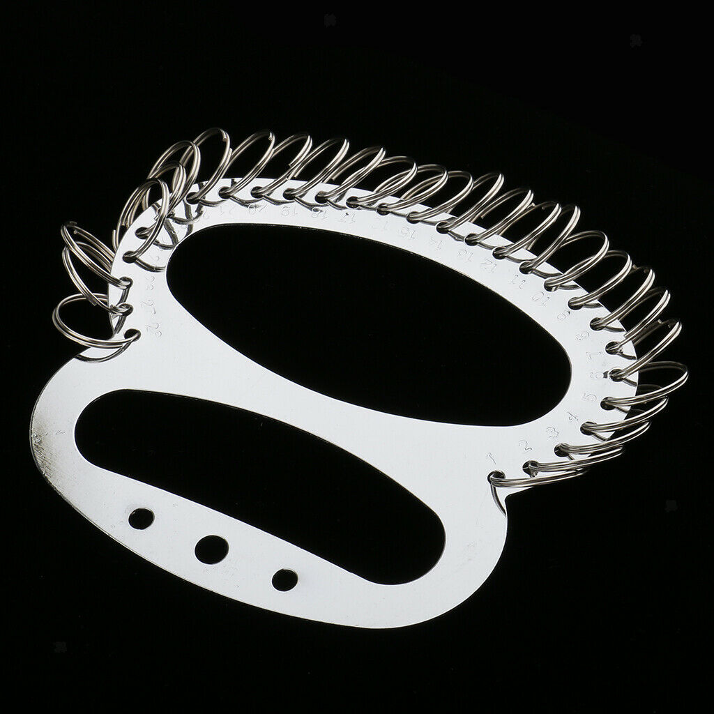 Big Key Holder with Rings,To Identify,Sort and Store Key 15x17 cm 28 Numbers
