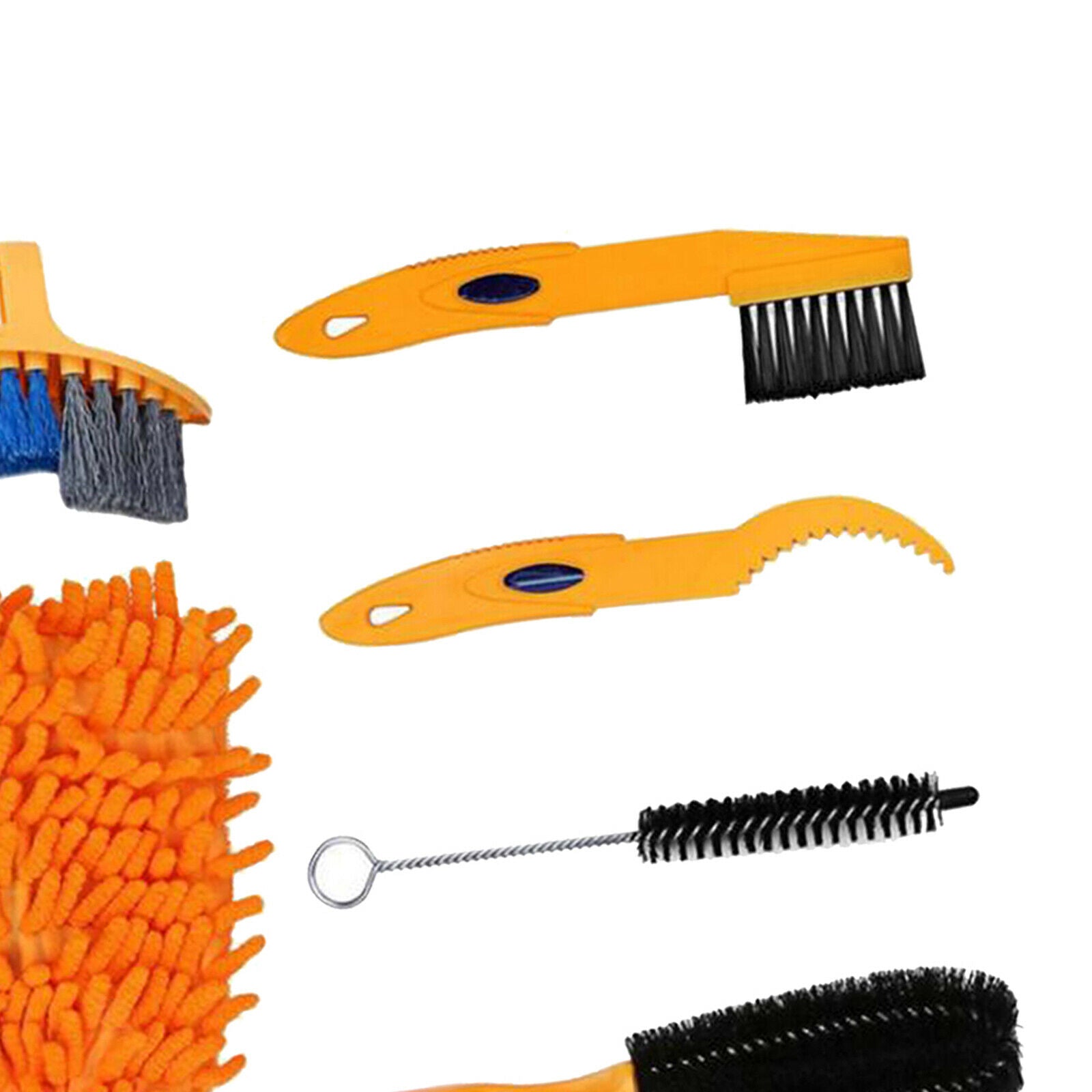 6x Bike Chain Clean Machine Brush Cycling Cleaning Kit Bicycle Maintenance Tool