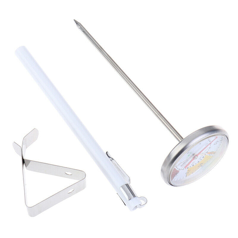 0-100 Degree Food milk coffee Stainless Steel Thermometer Measuri.l8