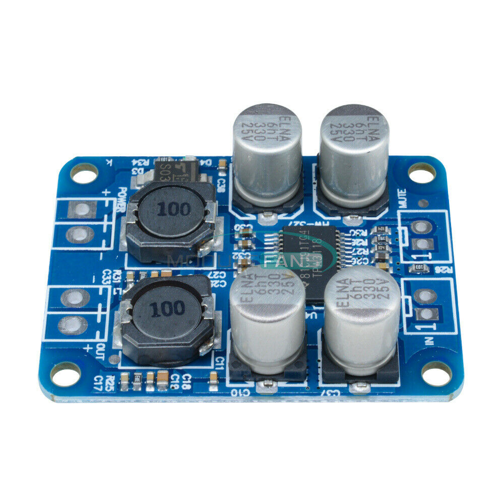 5PCS TPA3118 PBTL Mono Digital Amplifier Board 1X60W 24V POWER Replace TPA3110