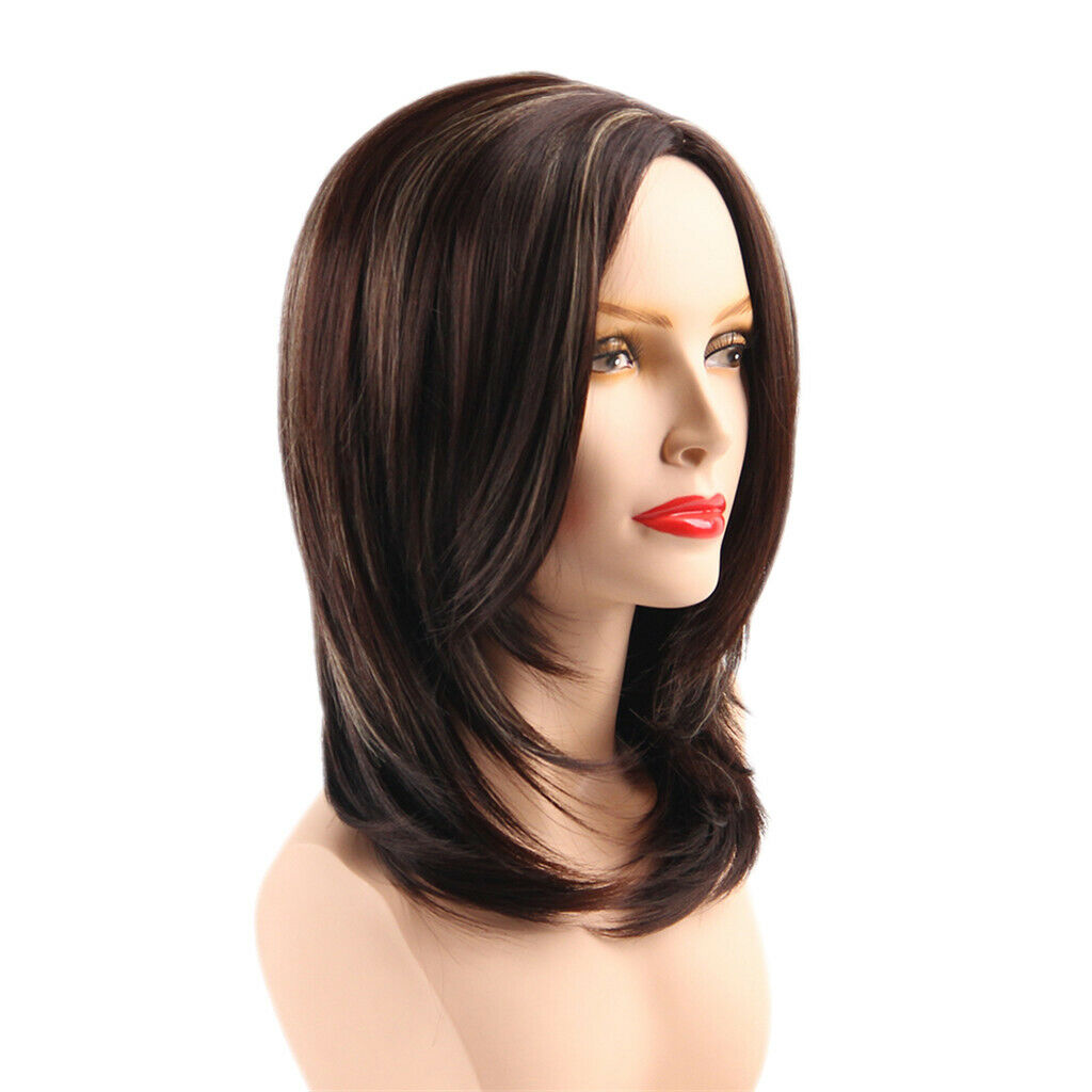 Fashion Women Synthetic Wig Heat Resistant Long Straight Wig for Fancy dress