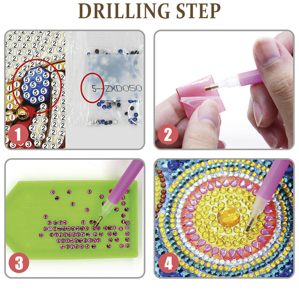 Butterfly DIY Special Shaped Drill Diamond Painting LED Decor Night Light @