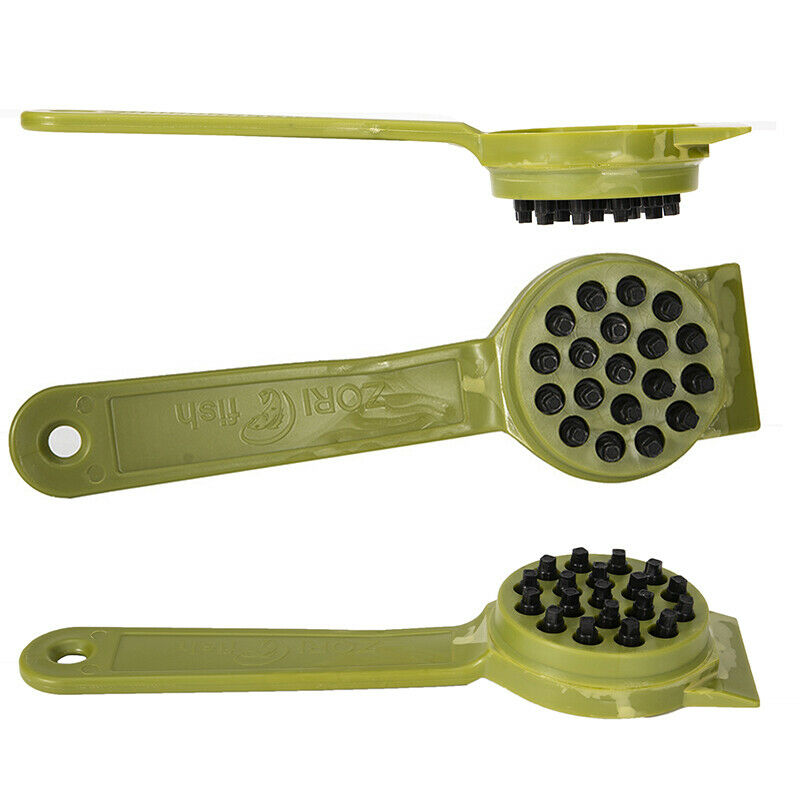 Fish Scale Scraper Wear-Resistant Handheld Fish Scale Peeler Fishing ToolsBDAU