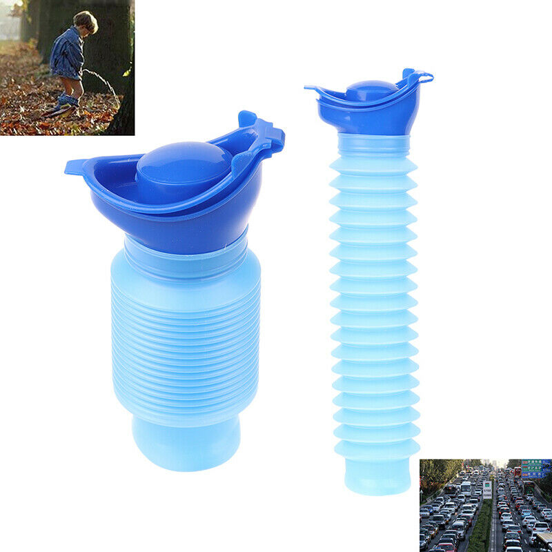 Outdoor Portable Urine bag Women Men 750ML Toilet For Travel Camp Potty Fold SJ