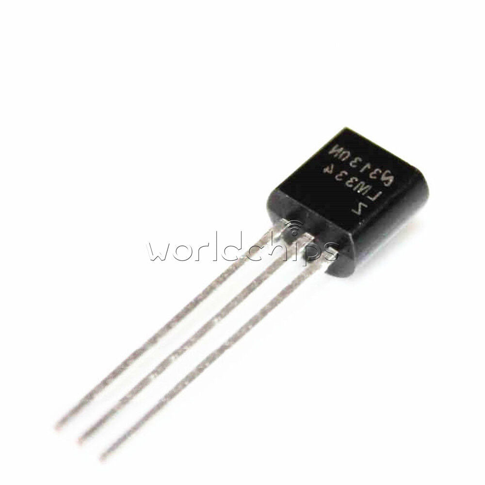 5PCS NSC LM334Z LM334 TO-92 3-Terminal Adjustable Current Source IC NEW