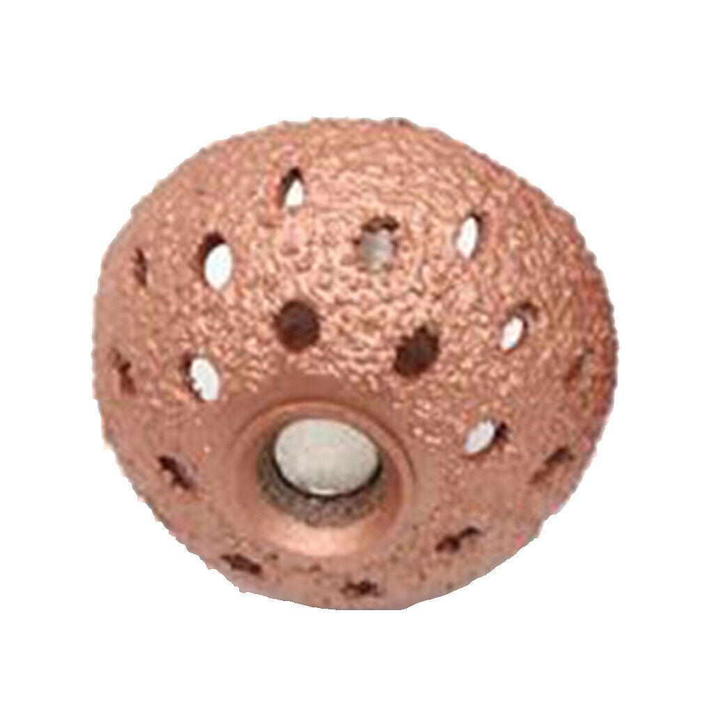 2pieces 42mm Buffing Wheel Grind Ball Rasp Tire Tool, 70 Grid Abrasiveness, High