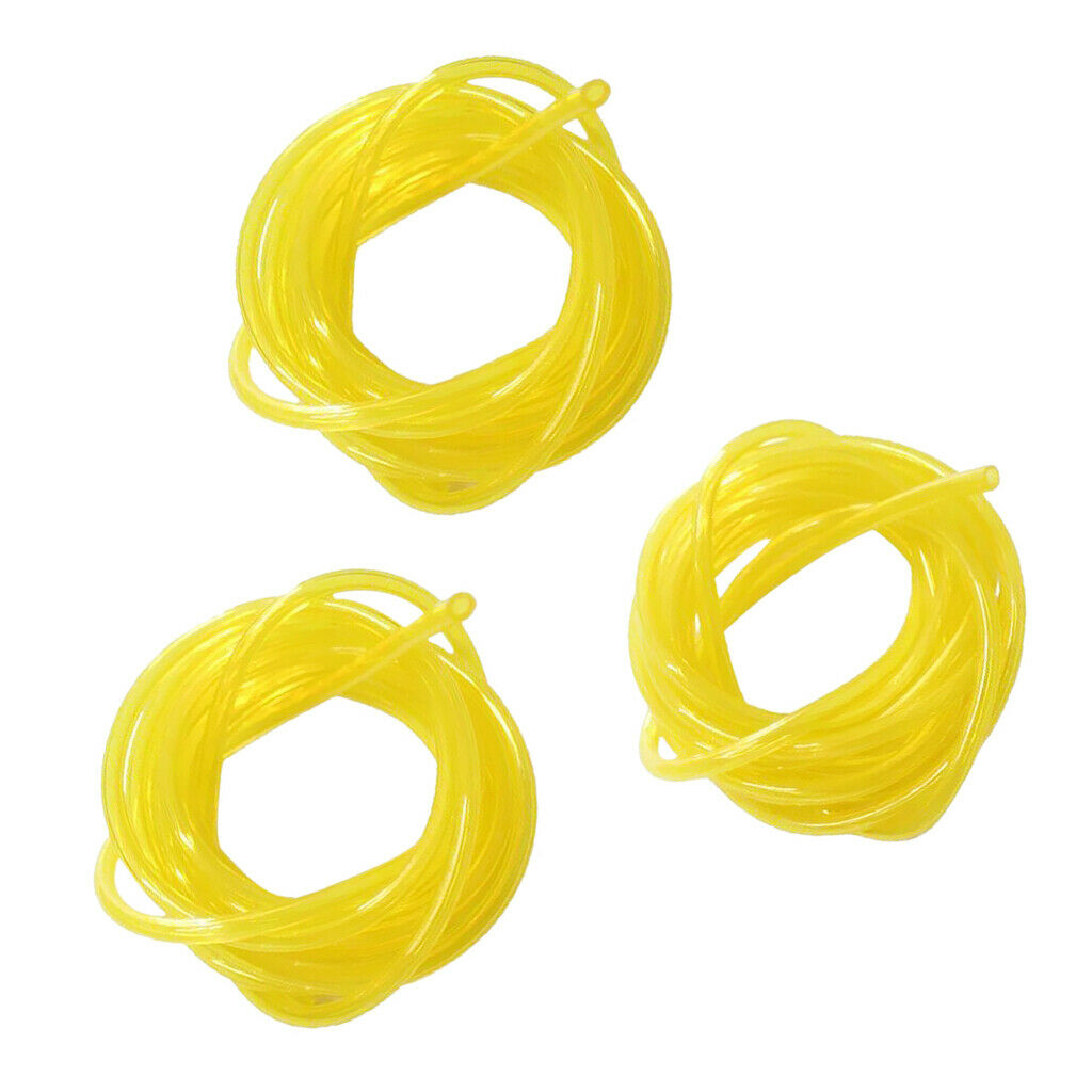 Pack   of   3   Fuel   Line   Hose   Feet   Petrol   Tubing   Chainsaw   Common