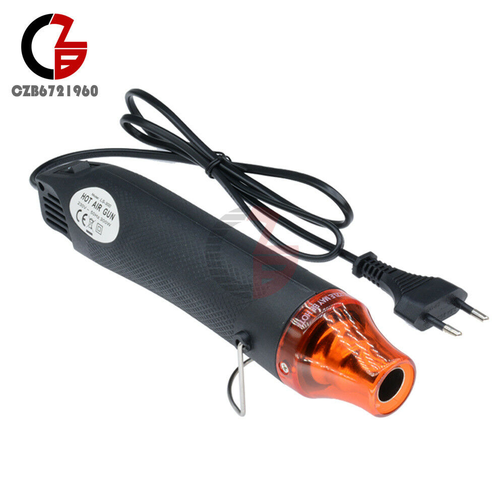 220V 300W Heat Gun EU Plug Hot Air High Temperature Electric Shrink Power Nozzle