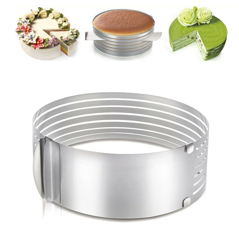 Adjustable Cake Cutter Slicer Mold Round Shape Bread Cake Slicer Cutting KitBDA