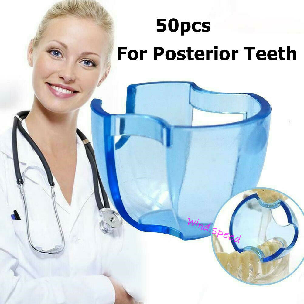 50pcs Dental Mouth Gag Opener Lip Retractor Cheek Expander for Posterior teeth