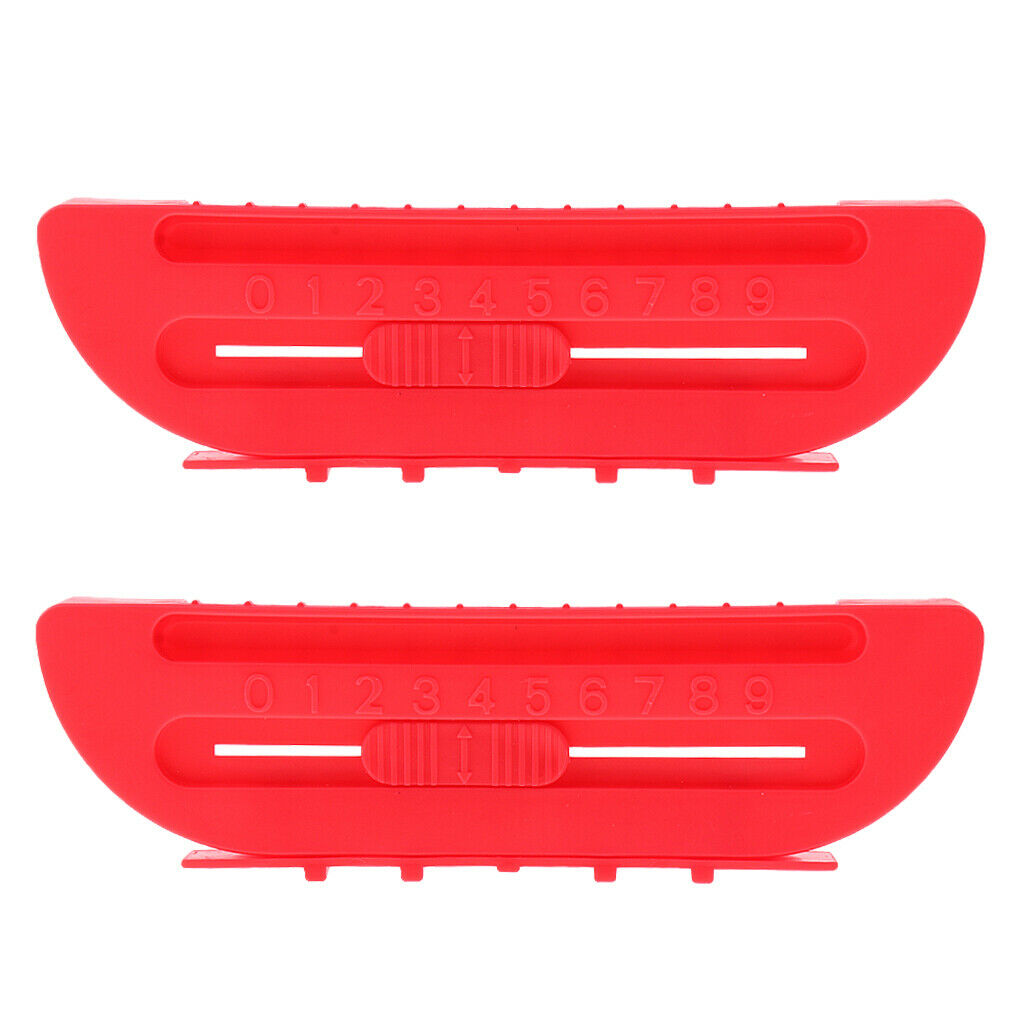 2 pieces Air Hockey Goal Door Ball Stopper Block Score Counter Scorekeeper