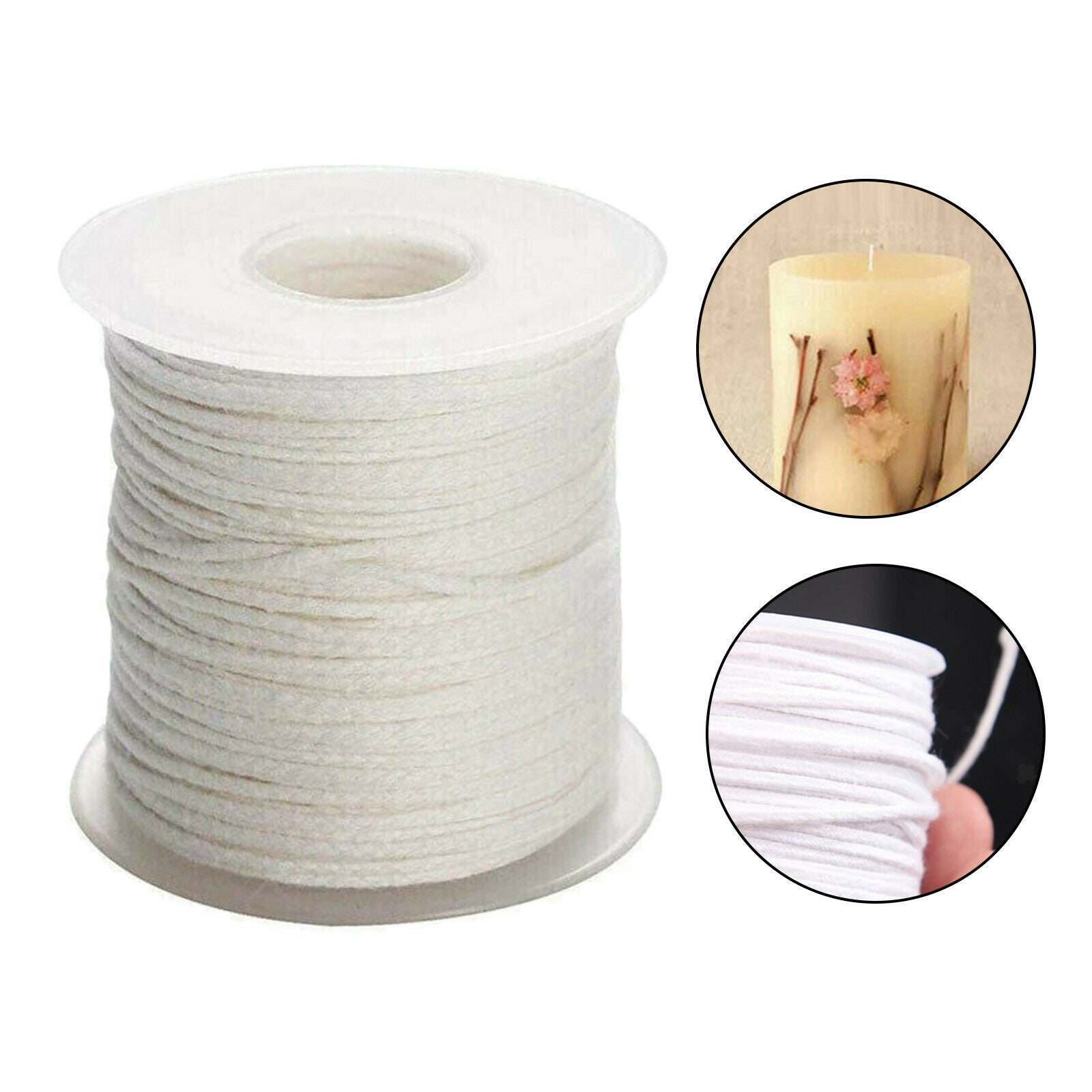Pure Cotton Candle Wicks Core Handmade Candles DIY Accessories 48 Ply 30m