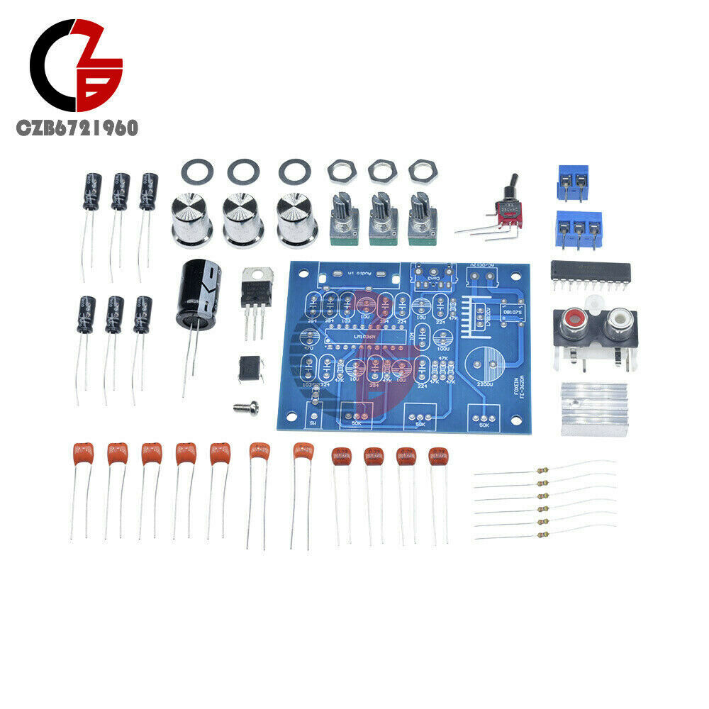 LM1036N Fever Volume Control Board Module Kit For DIY 12V DC/AC Power Supply