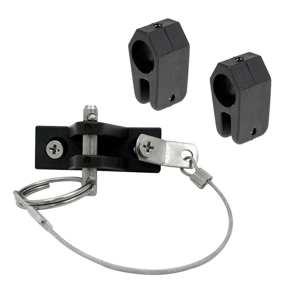 1 Piece Kayak Boat Deck Hinge Deck Hinge for Yacht Tube Clamp Slide 1 "25mm