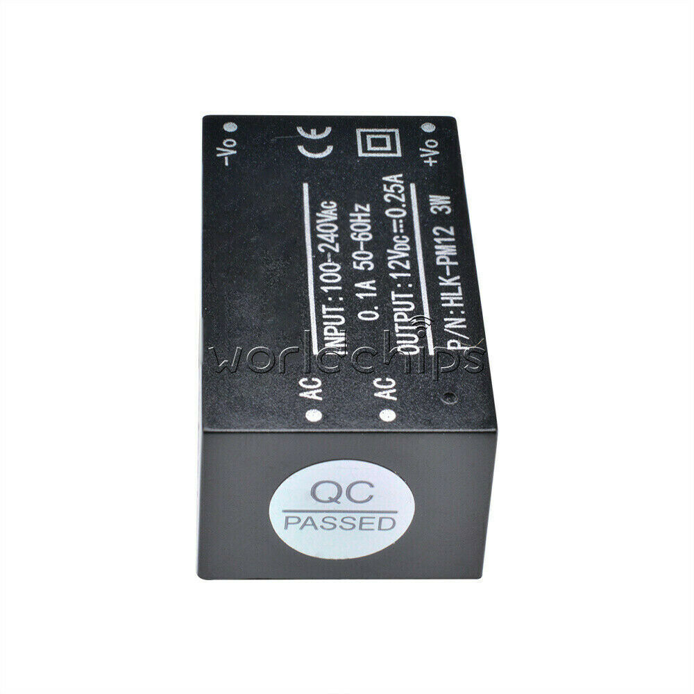 3W HLK-PM12 AC-DC 220V to 12V Buck Step Down Power Supply Module