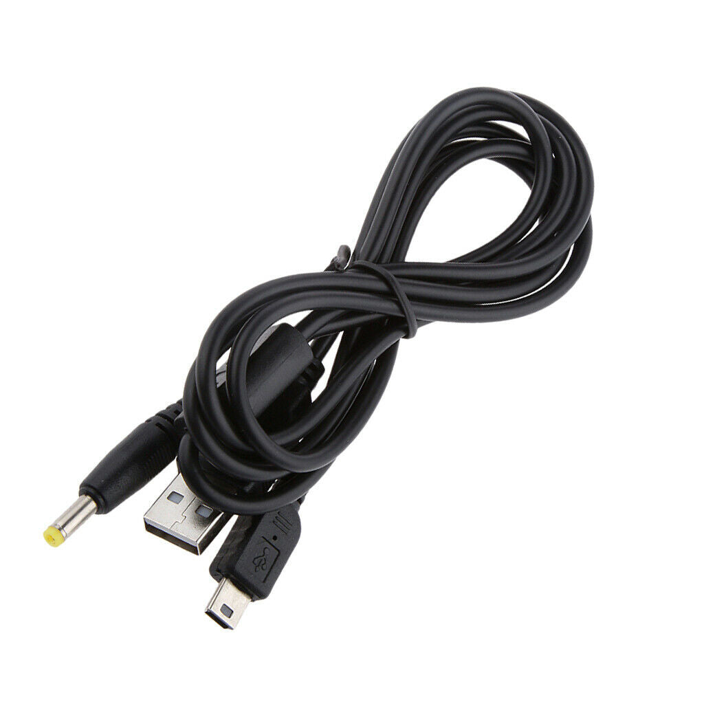 2in 1 USB Data Charging Charger Cable For  PSP 1000