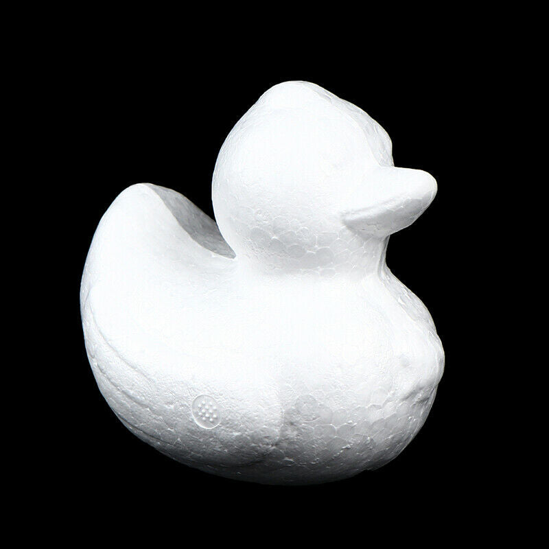 1pc Polystyrene Styrofoam Modeling duck White Foam DIY Craft