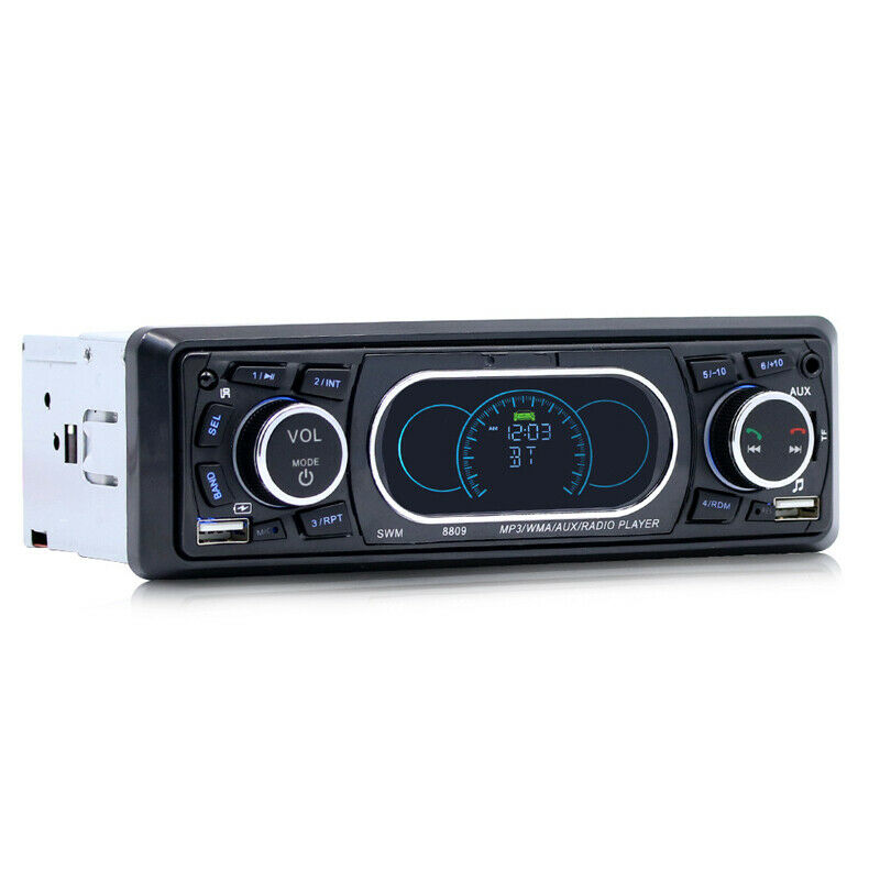 1 Din Dual USB Digital 12V Car Audio USB/SD/FM/WMA/MP3/WAV Radio Stereo Player