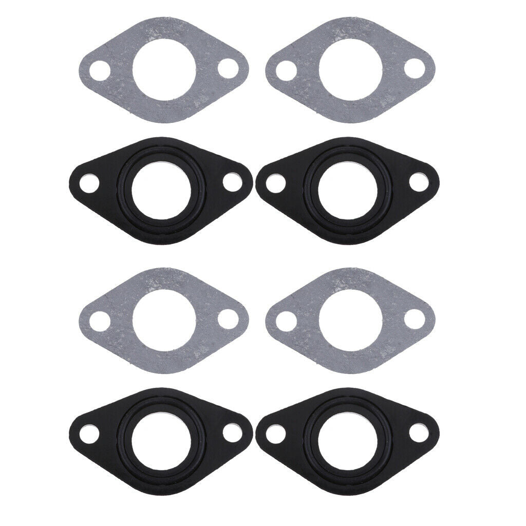 8Packs 19mm Carb Insulator Carburetor Gasket for 110cc Scooter Dirt BIke