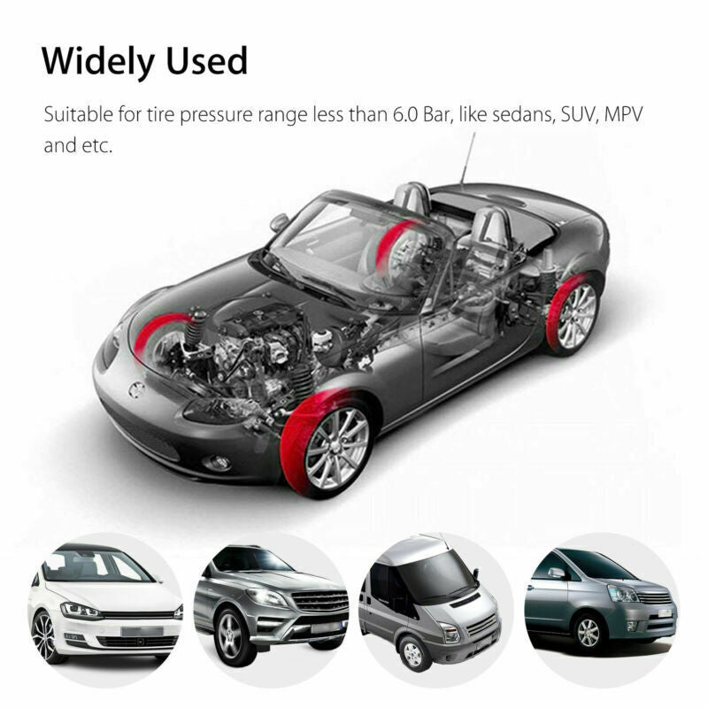 Car Wireless LCD Screen Car TPMS Tire Pressure Monitoring System with 4 Sensor