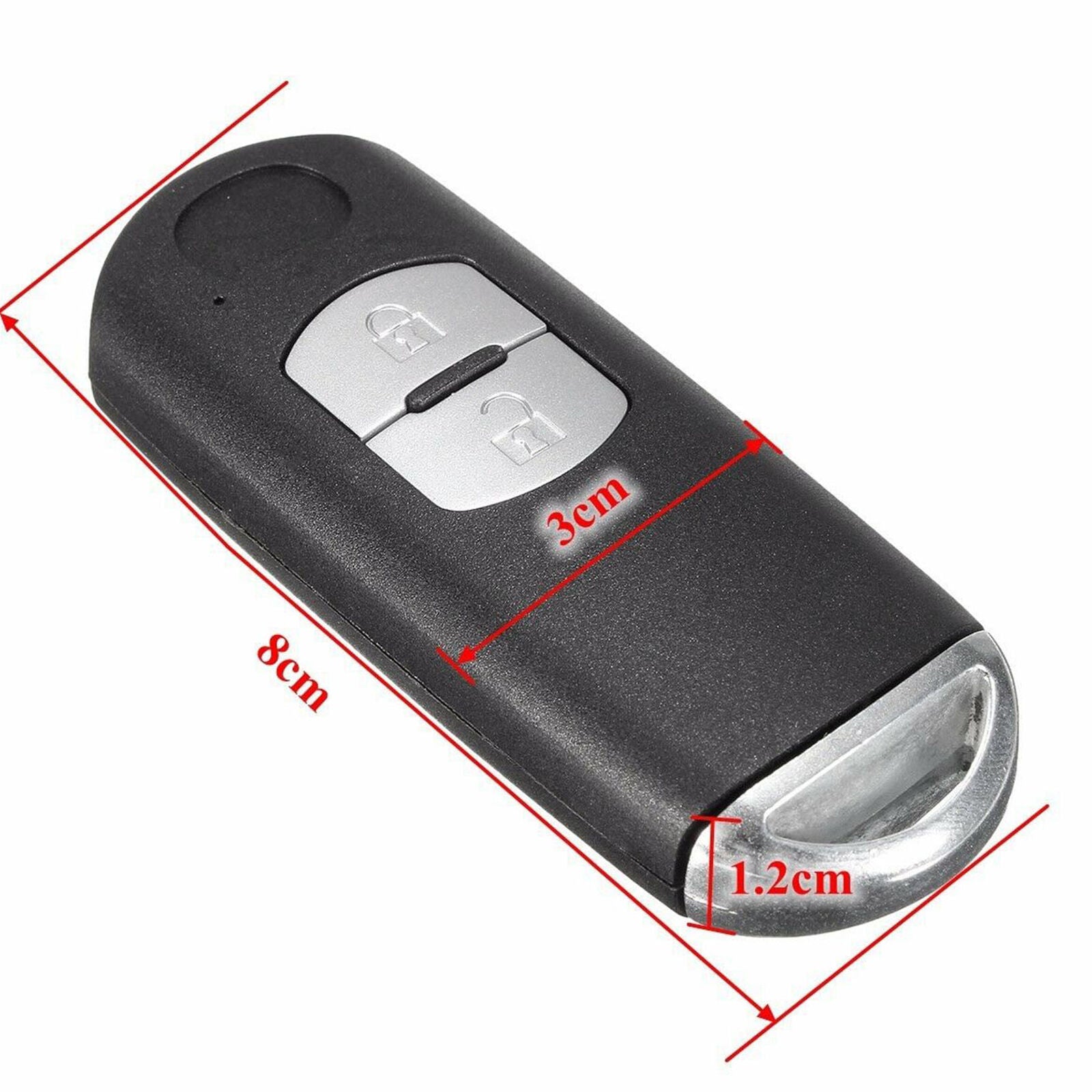 for Mazda 3 CX-3 CX-5 Remote Control Car Key Cover Shell Case Fob Housing Cover