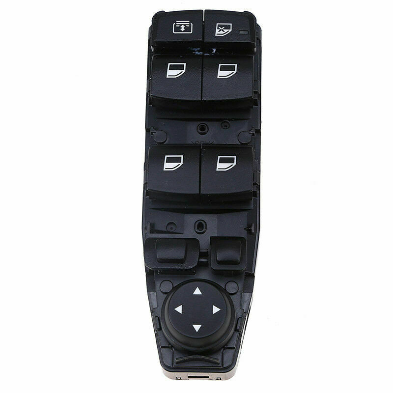 For BMW 5-Series F10 F11 2011-2017 Black Car Master Window Control Switch