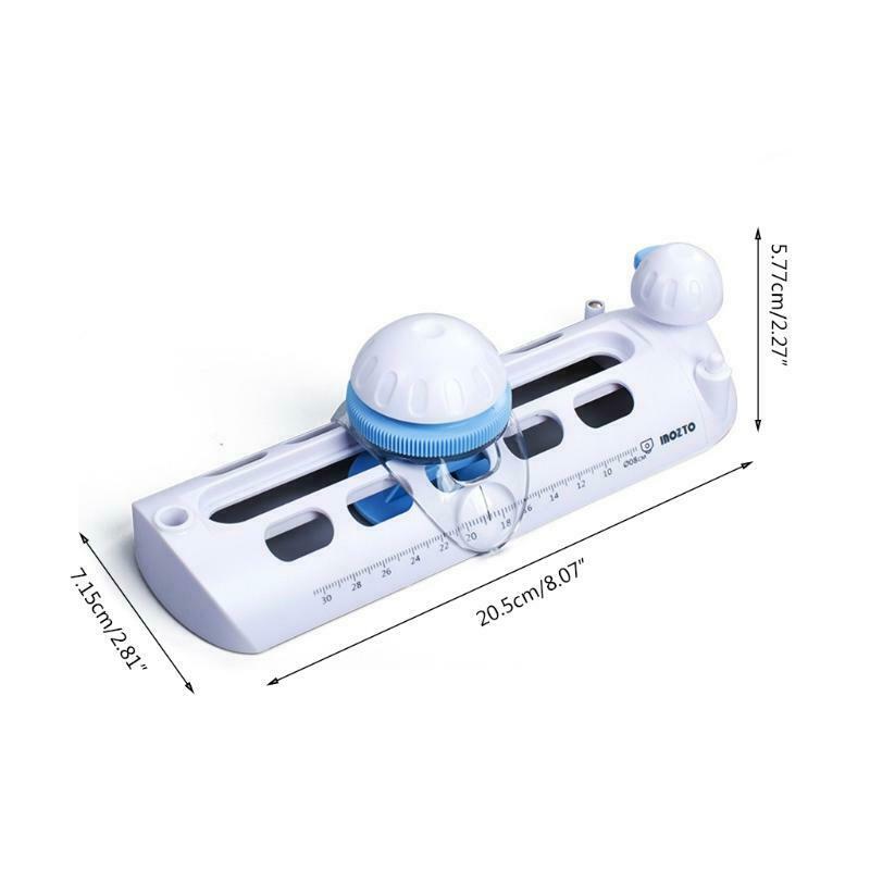 Multifunctional Paper Trimmer Circle Cutter Round Cutting Tool Ideal for Student