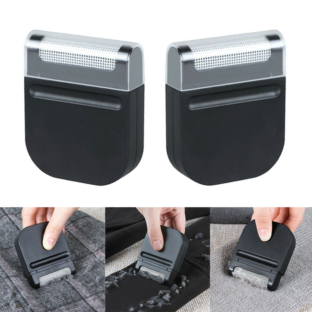 2Pieces Mini Manual Lint Remover Hair Shaver Sweater Comb Clothing Epilator