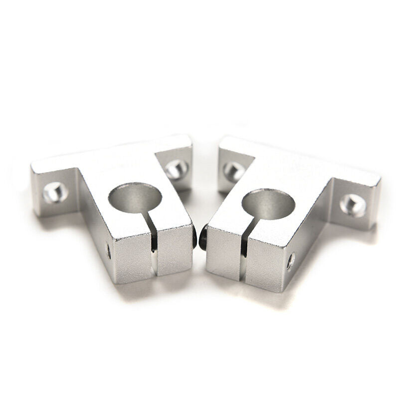 New 2PCS SK12 12mm Bearing CNC Aluminum Linear Rail Shaft Guide SupporY1