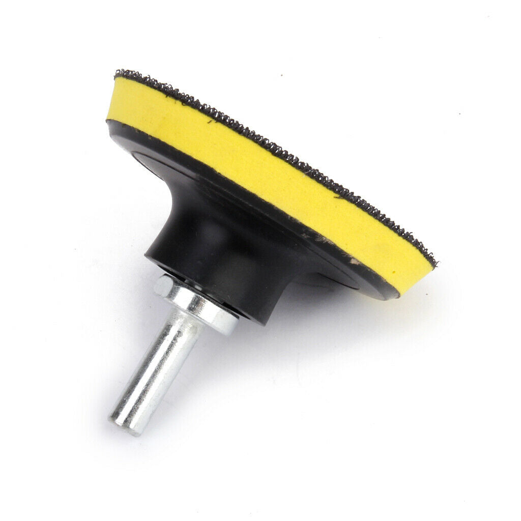 2pcs Universal Dia.3" Backing Polishing Buffing Plate Pad with M10 Drill Adapter