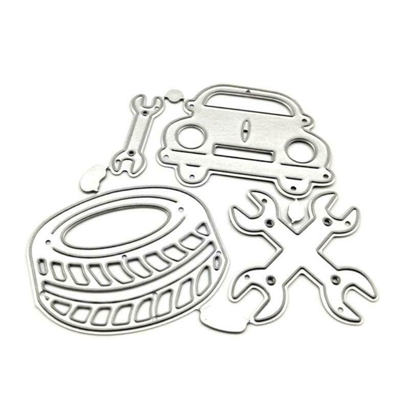 Auto Mechanic DIY Embossing Stencil Carbon Steel DIY Album Paper Card Mould