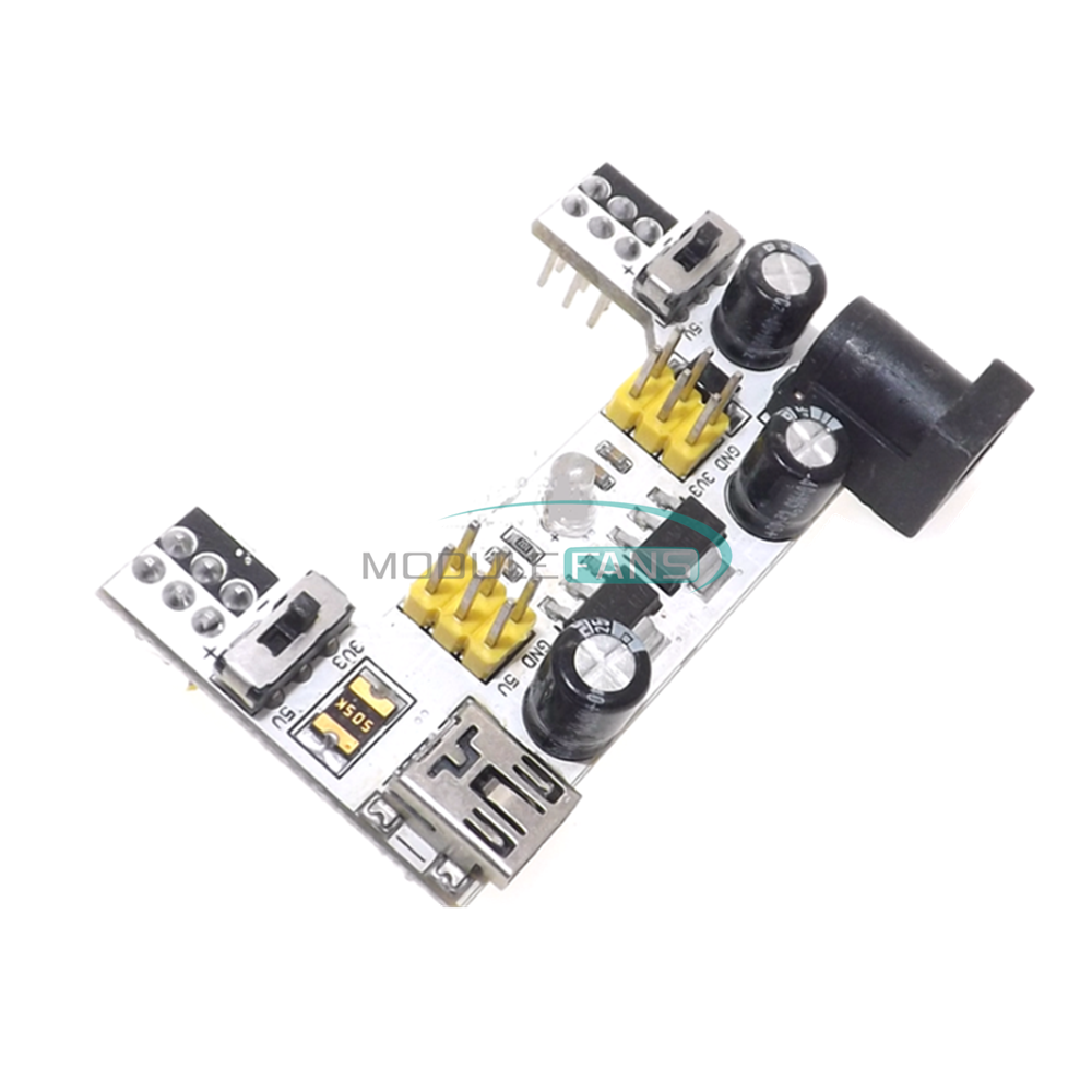 Mini USB MB102 Breadboard DC7-12V Power Supply Module For Arduino Bread Board