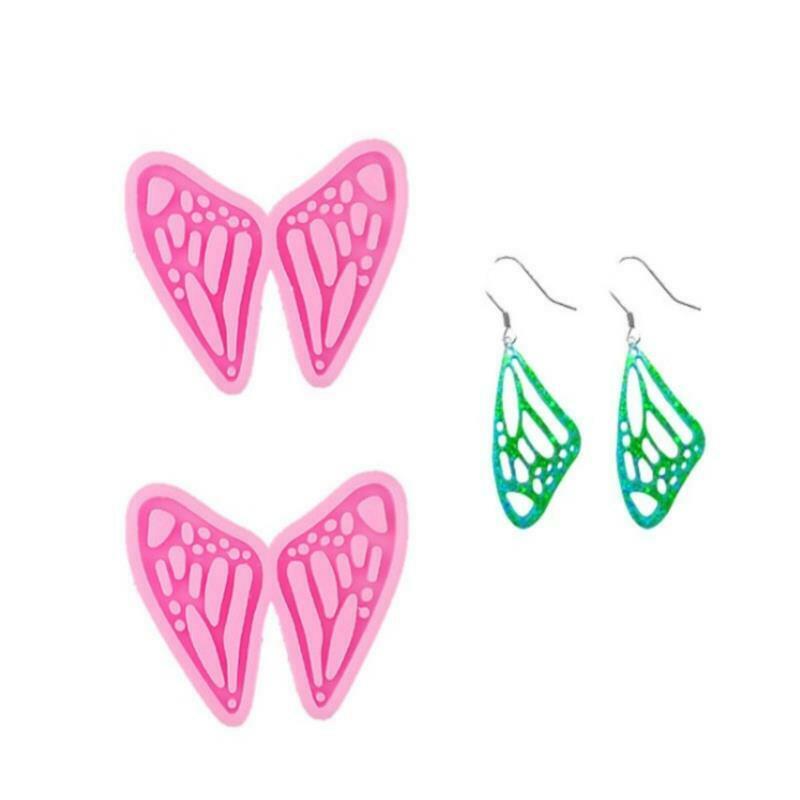 Handmade Butterfly Pendant Earrings Silicone Mold Butterfly Wing MoldJ Kt