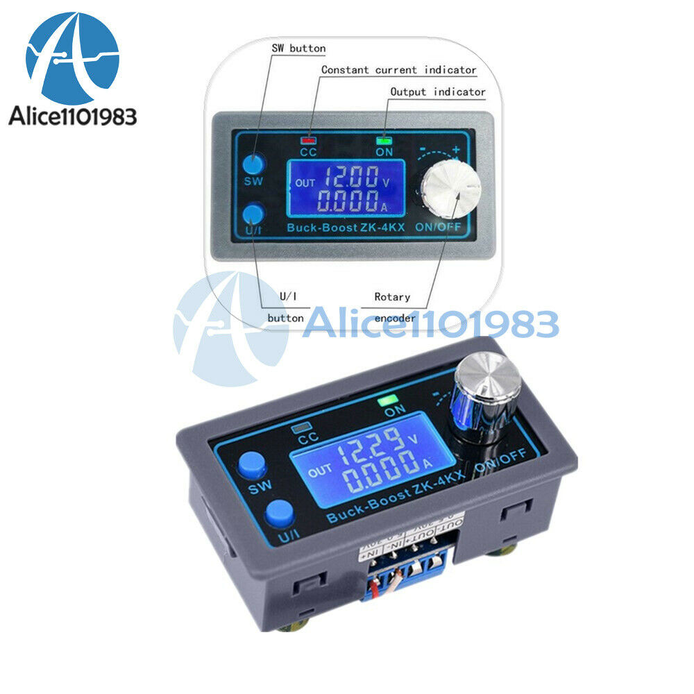 2PCS DC-DC Buck Boost Converter CC CV Output 0.5-30V Power Supply Module