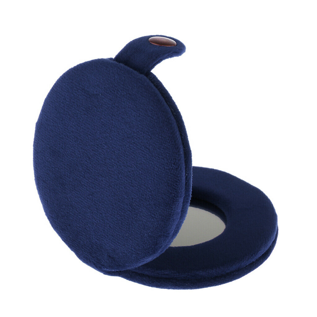 Travel Foldable Makeup Mirror 2.8'' Purse Pocket Round Cosmetic Mirror