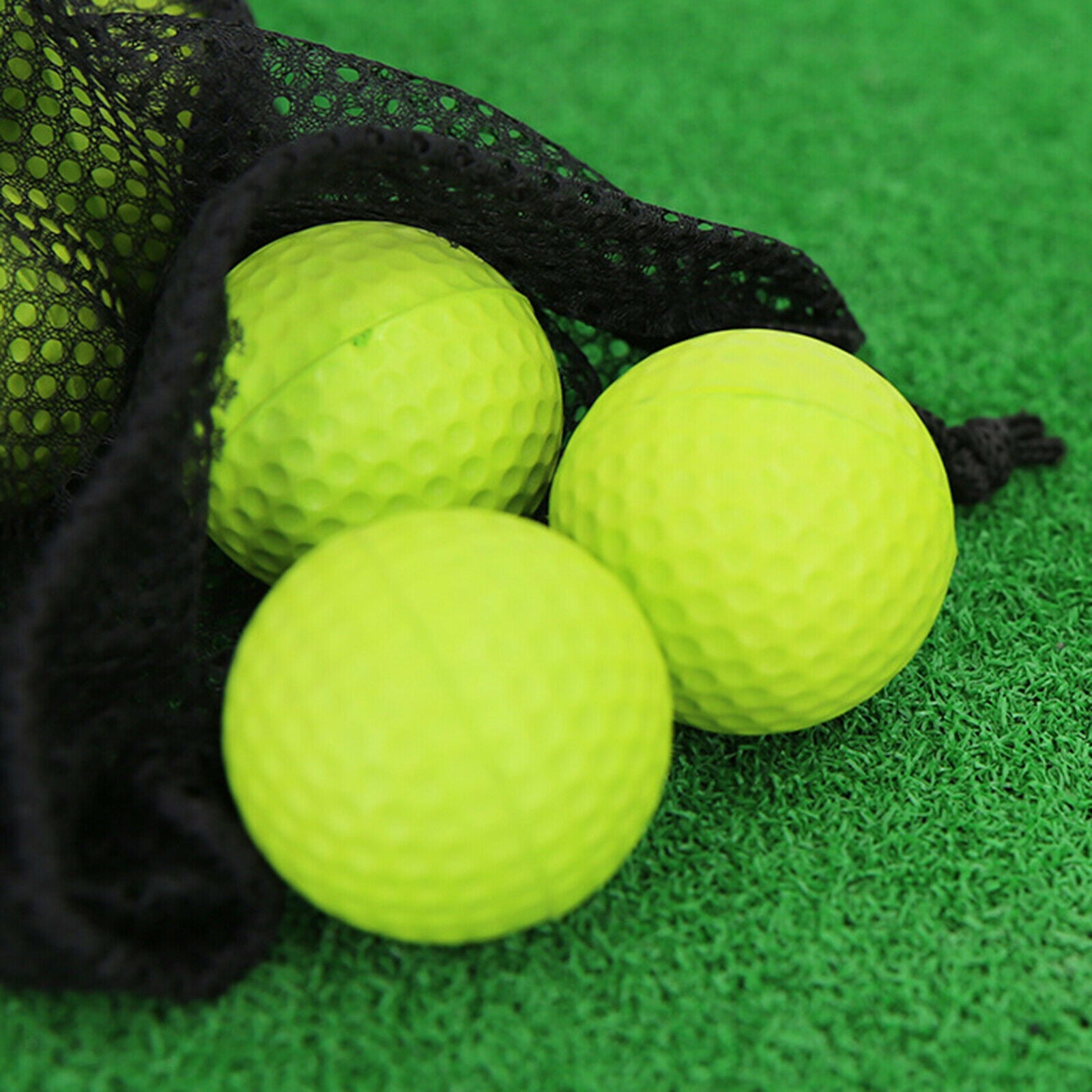 Pack of 24 Golf Practice Balls Sponge Soft Elastic Training Golf Balls