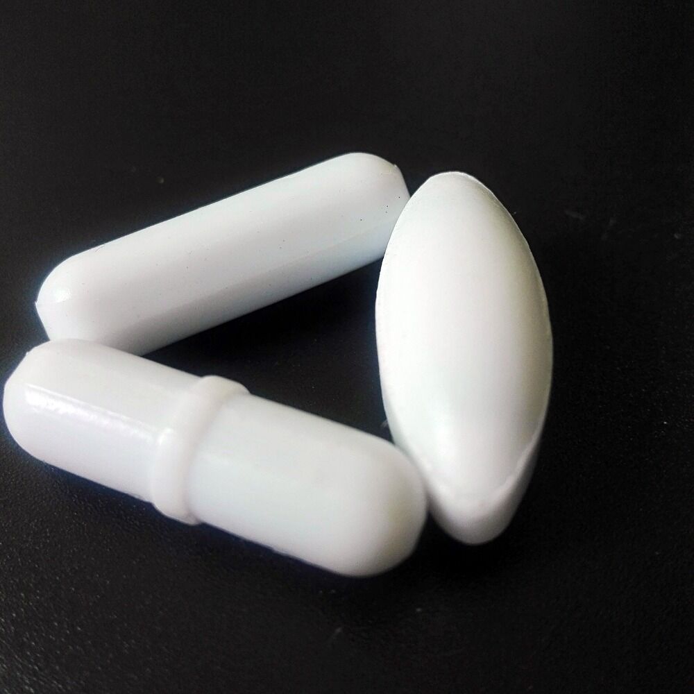 1" Magnetic Stirrer Bar, Mixer Bar, PTFE Coated, Spin Flask