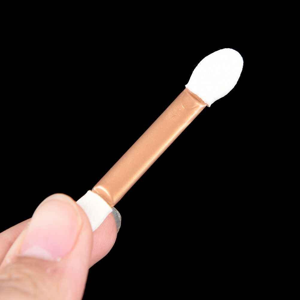 10x Makeup Double-end Eye Shadow Eyeliner Brush Sponge Applicator Tool Bru.l8