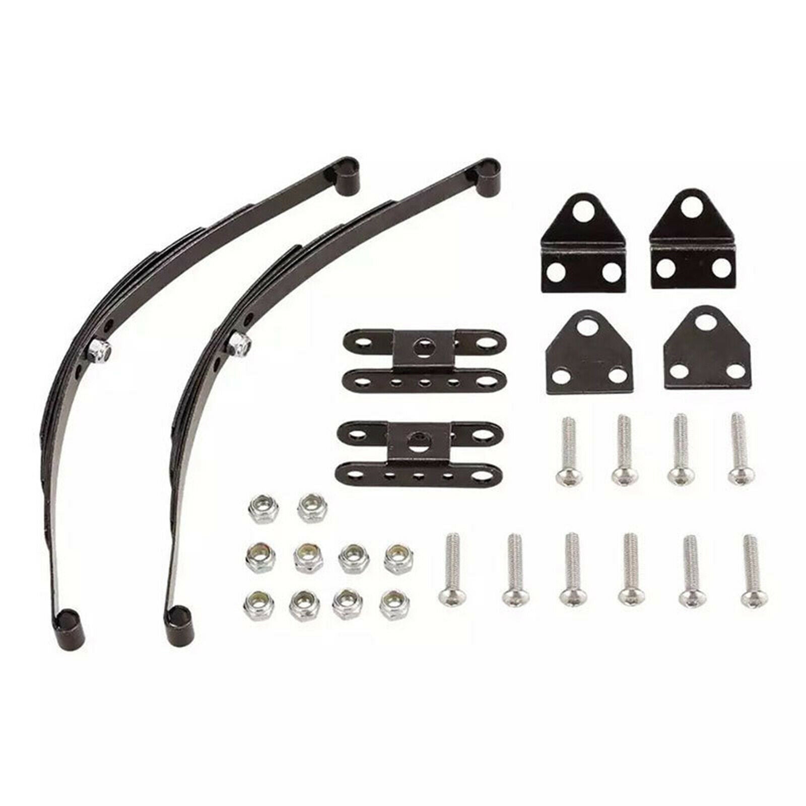 Metal Leaf Spring Suspension Bar Set for Axial 1/10 RC Truck Car Crawler