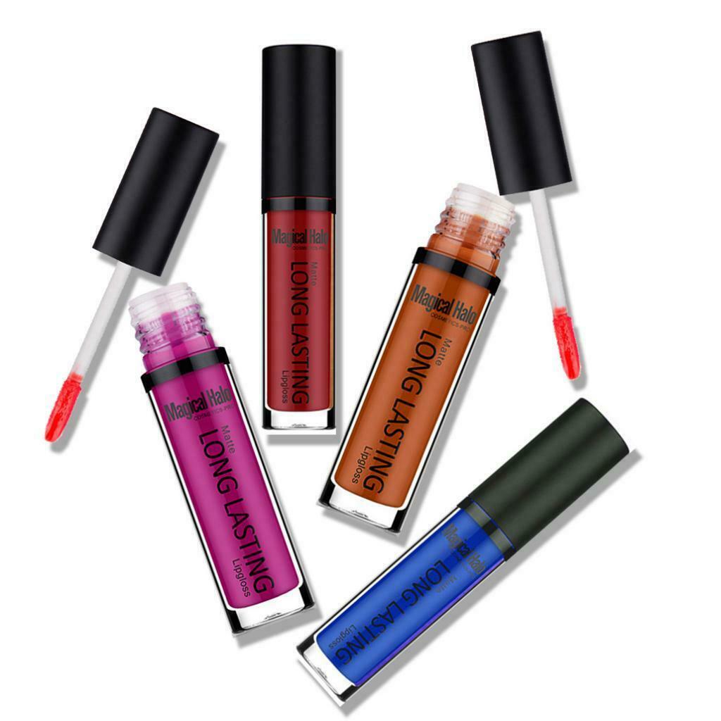 Matte Velvet Makeup Lip Gloss Liquid Lipstick Non-sticky Lip Stick #09